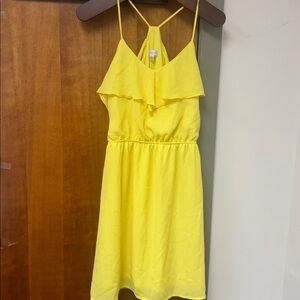 Charming Charlie Vibrant Yellow Dress